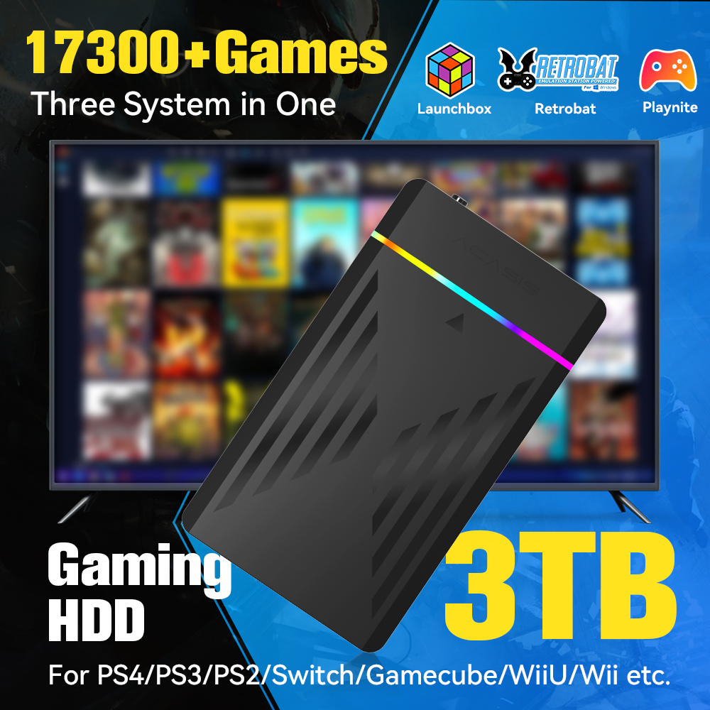 3TB Portable Gaming HDD Launch - Retro Gaming Nintendo 评论和价格